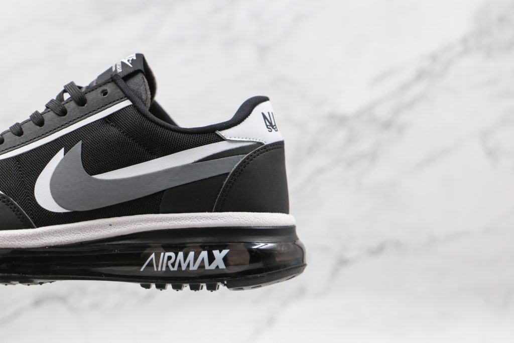 耐克nike air max 2015纯原版本黑白色双钩全掌气垫鞋原档案数据开发