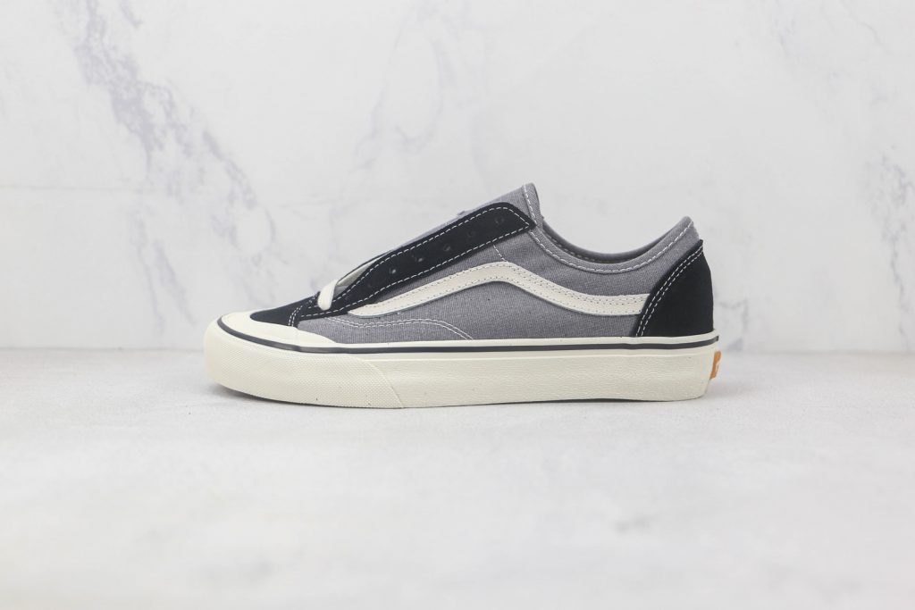 万斯vans style 136 decon vr3莆田纯原复刻版本低帮vans环保系列黑灰